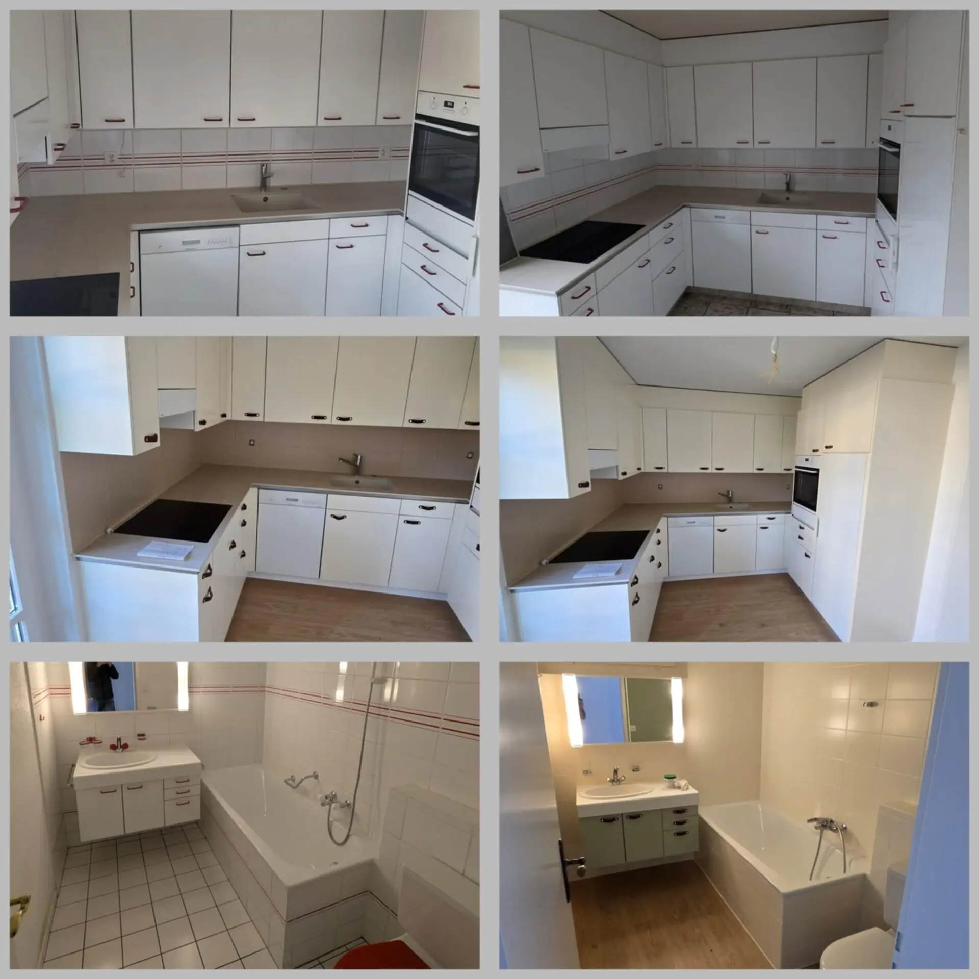 Komplette Wohnungsrenovierung - prije i poslije transformacija